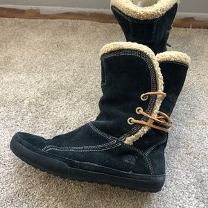 Timberlands + Smartwool Boots